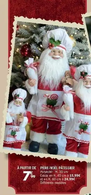 La Foir'Fouille Père-noël pâtissier offre