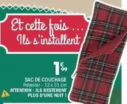 La Foir'Fouille Sac de couchage offre