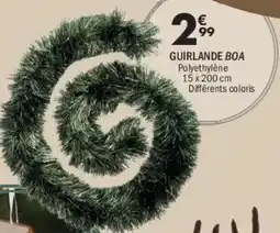 La Foir'Fouille Guirlande boa offre