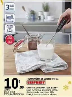 E.Leclerc Leifheit - gratinte constructeur 3 ans offre