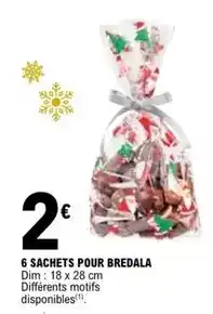 E.Leclerc Dim - 6 sachets pour bredela offre
