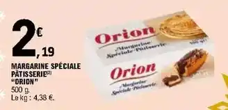 E.Leclerc Margarine speciale offre