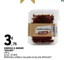 E.Leclerc Cannelle & badiane offre