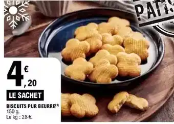 E.Leclerc Biscuits pur beurre offre