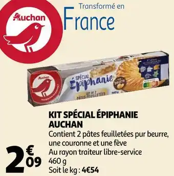 Auchan Auchan kit spécial épiphanie offre