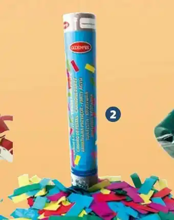 Auchan Canon à confetti 30 cm offre