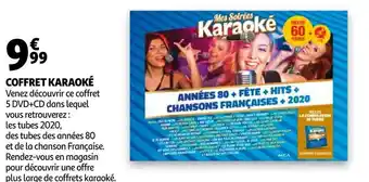Auchan Coffret karaoké offre