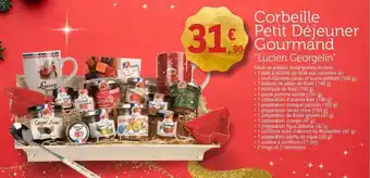 E.Leclerc Corbeille petit déjeuner gourmand offre
