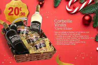 E.Leclerc Corbeille vinilis carré d'eden offre