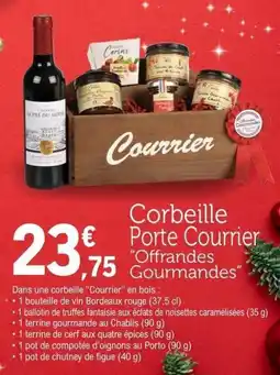 E.Leclerc Corbeille porte courrier offre