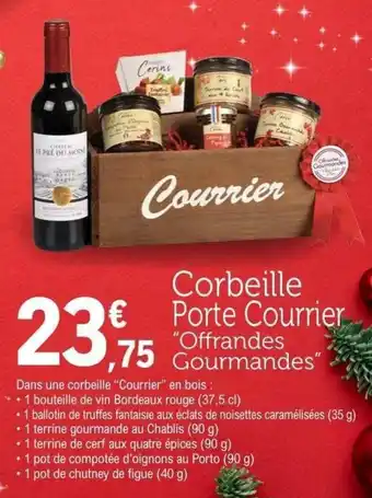 E.Leclerc Corbeille porte courrier offre
