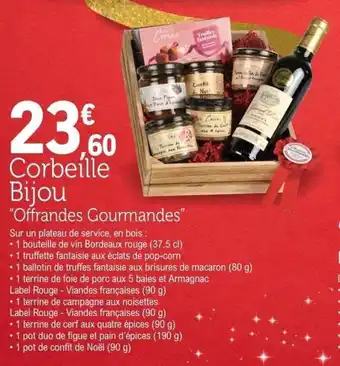 E.Leclerc Corbeille bijou offre