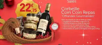 E.Leclerc Corbeille coin coin repas offre