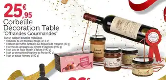 E.Leclerc Corbeille décoration table offre