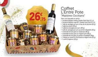 E.Leclerc Coffret l'entre pote maistres occitans offre