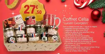 E.Leclerc Coffret célia lucien georgelin offre