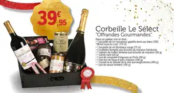 E.Leclerc Corbeille le sélect offre