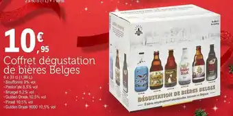 E.Leclerc Coffret dégustation de bières belges offre
