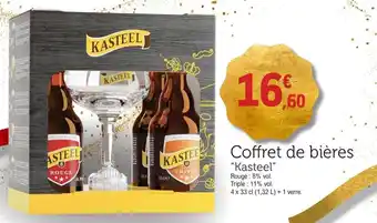 E.Leclerc Coffret de bières kasteel offre