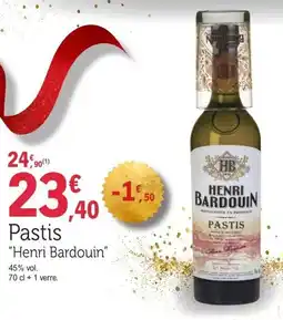 E.Leclerc Pastis henri bardouin offre