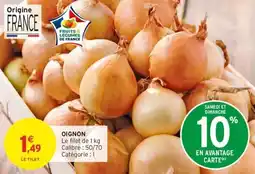 Intermarché Oignon offre