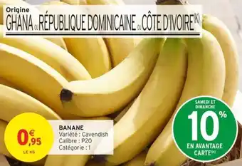 Intermarché Banane offre