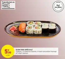 Intermarché Sushi box spéciale offre