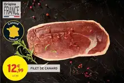 Intermarché Filet de canard offre