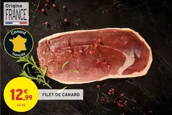 Intermarché Filet de canard offre