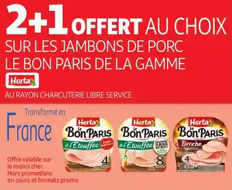 Auchan Herta le bon paris offre