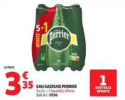 Auchan Eau gazeuse perrier offre