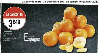 Géant Casino Clémentine offre
