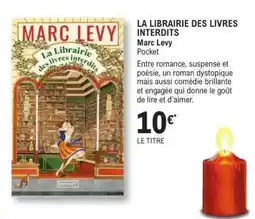E.Leclerc LA LIBRAIRIE DES LIVRES INTERDITS offre