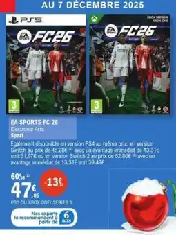E.Leclerc EA SPORTS FC 26 offre