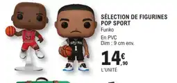 E.Leclerc SÉLECTION DE FIGURINES POP SPORT offre