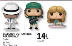E.Leclerc SÉLECTION DE FIGURINES POP MUSIQUE offre