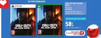 E.Leclerc CALL OF DUTY BLACK OPS 7 offre