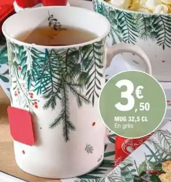 E.Leclerc Mug 32,5 cl offre