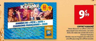 Auchan Coffret karaoké offre