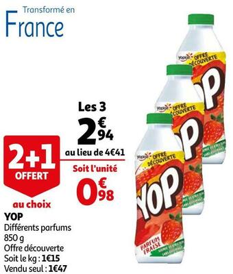 Auchan Yop offre