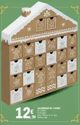 E.Leclerc Calendrier De L'avent offre