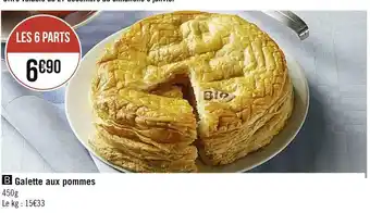 Géant Casino Galette aux pommes offre