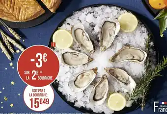 Géant Casino Terre & saveurs huîtres fines de claires marennes oléron n°3 offre