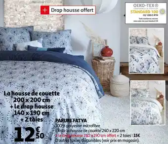 Auchan Parure fatya offre