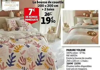 La housse de couette