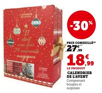 Calendrier de l'avent