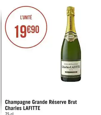 Charles lafitte champagne grande réserve brut