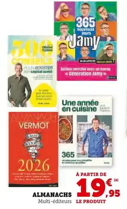 Super U Almanachs offre