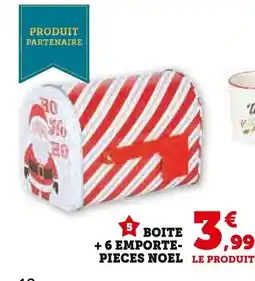 Super U Boite +6 emporte- pieces noel le produit offre