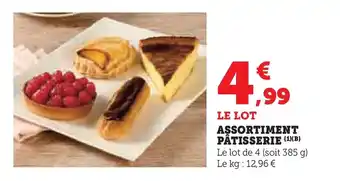 Super U Assortiment pâtisserie offre